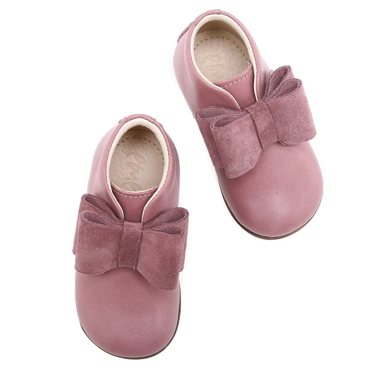 (1899E-3) Emel Pink bow velcro