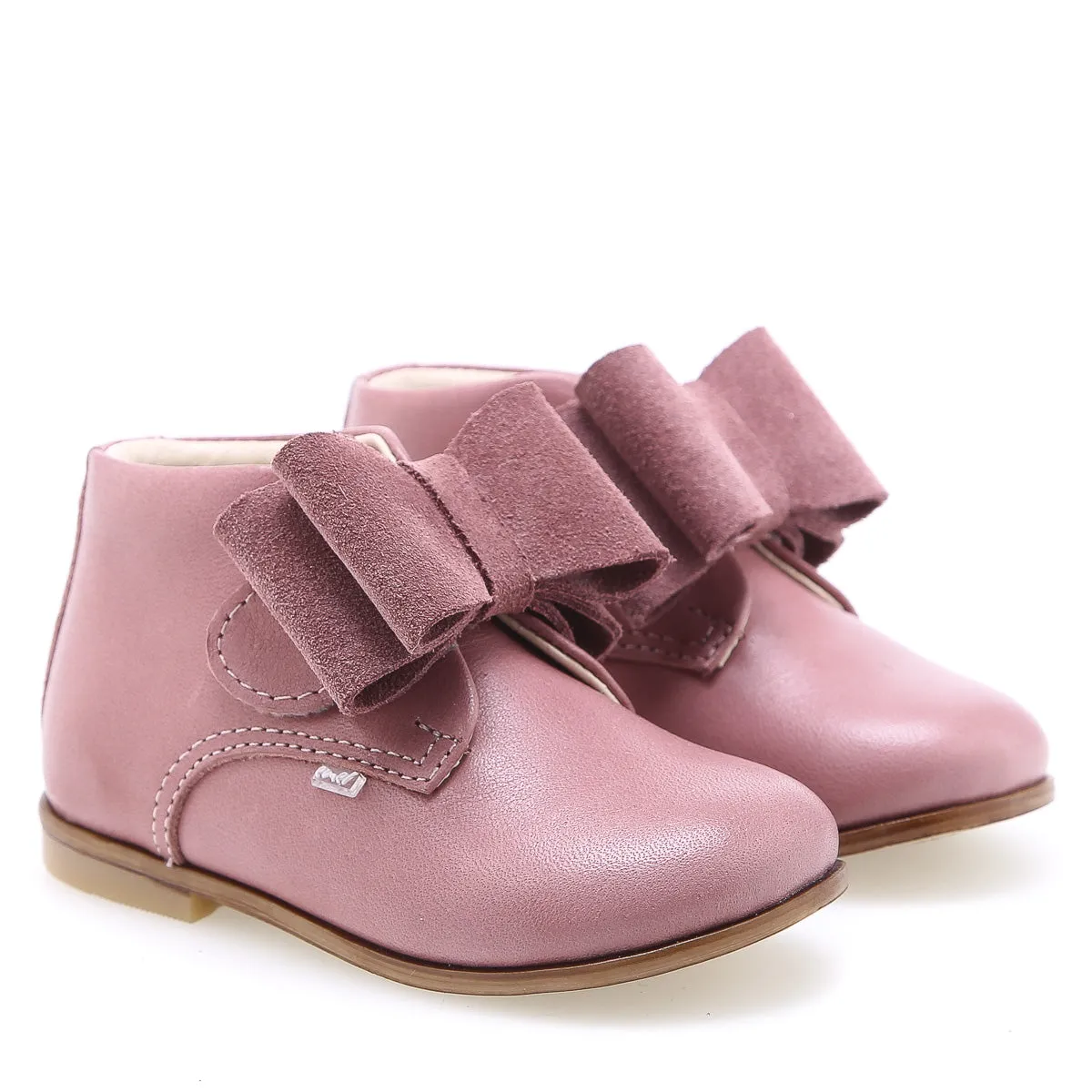 (1899E-3) Emel Pink bow velcro