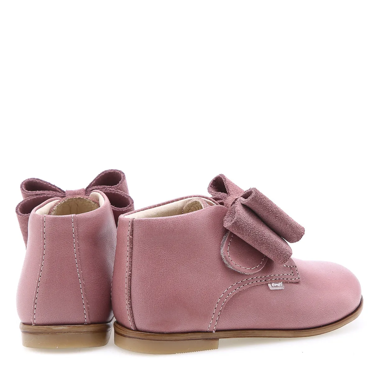 (1899E-3) Emel Pink bow velcro