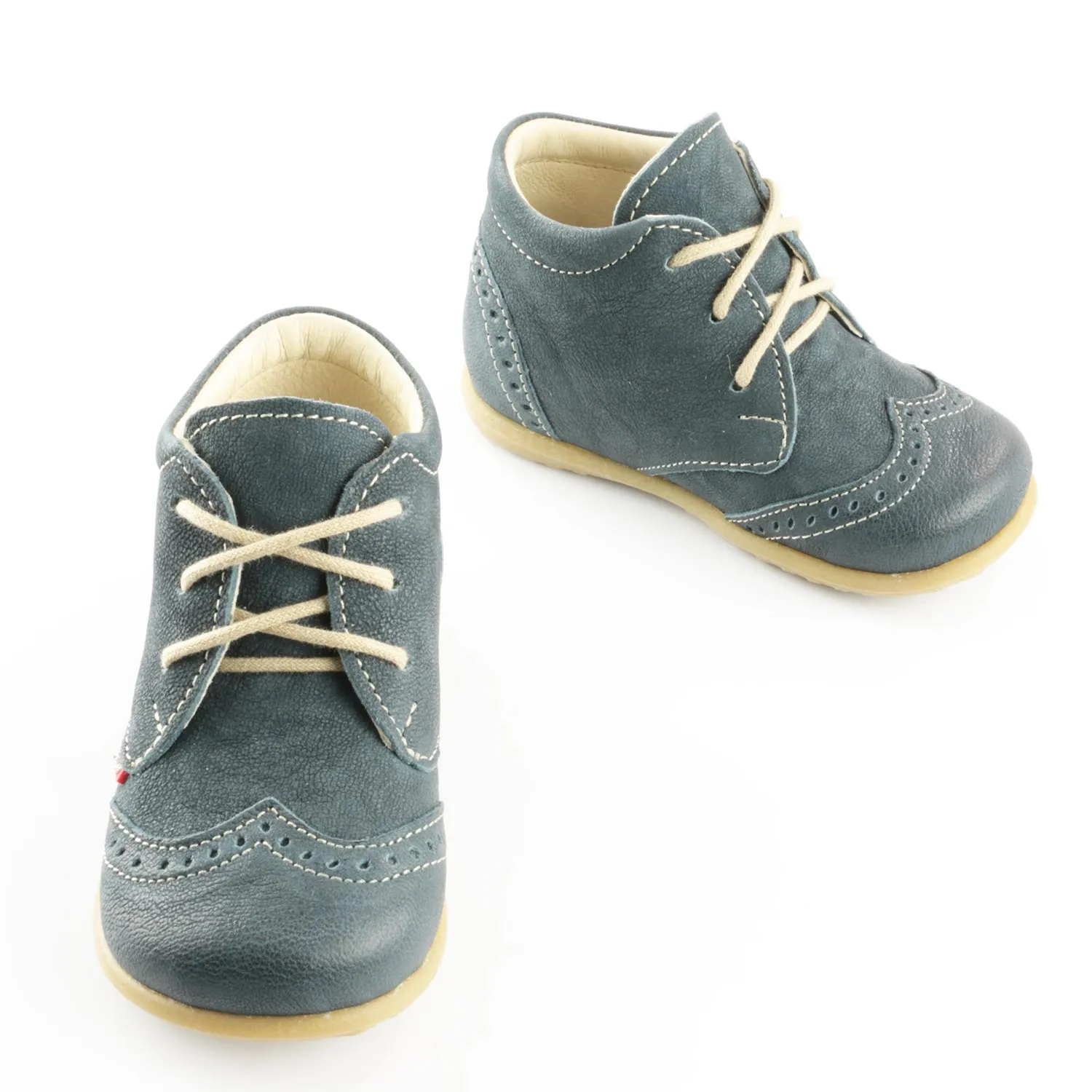 (2341-1) Emel brogue Blue Lace Up Classics