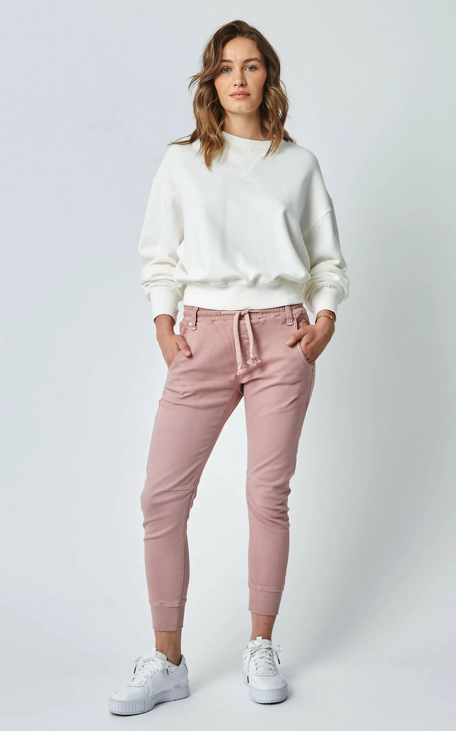 Active Pink Clay Jeans