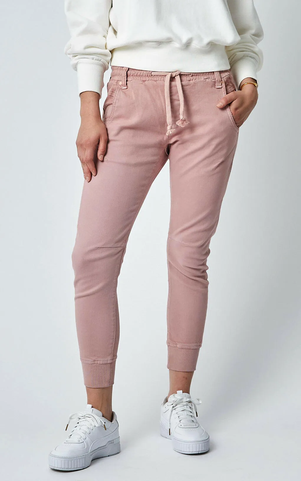 Active Pink Clay Jeans