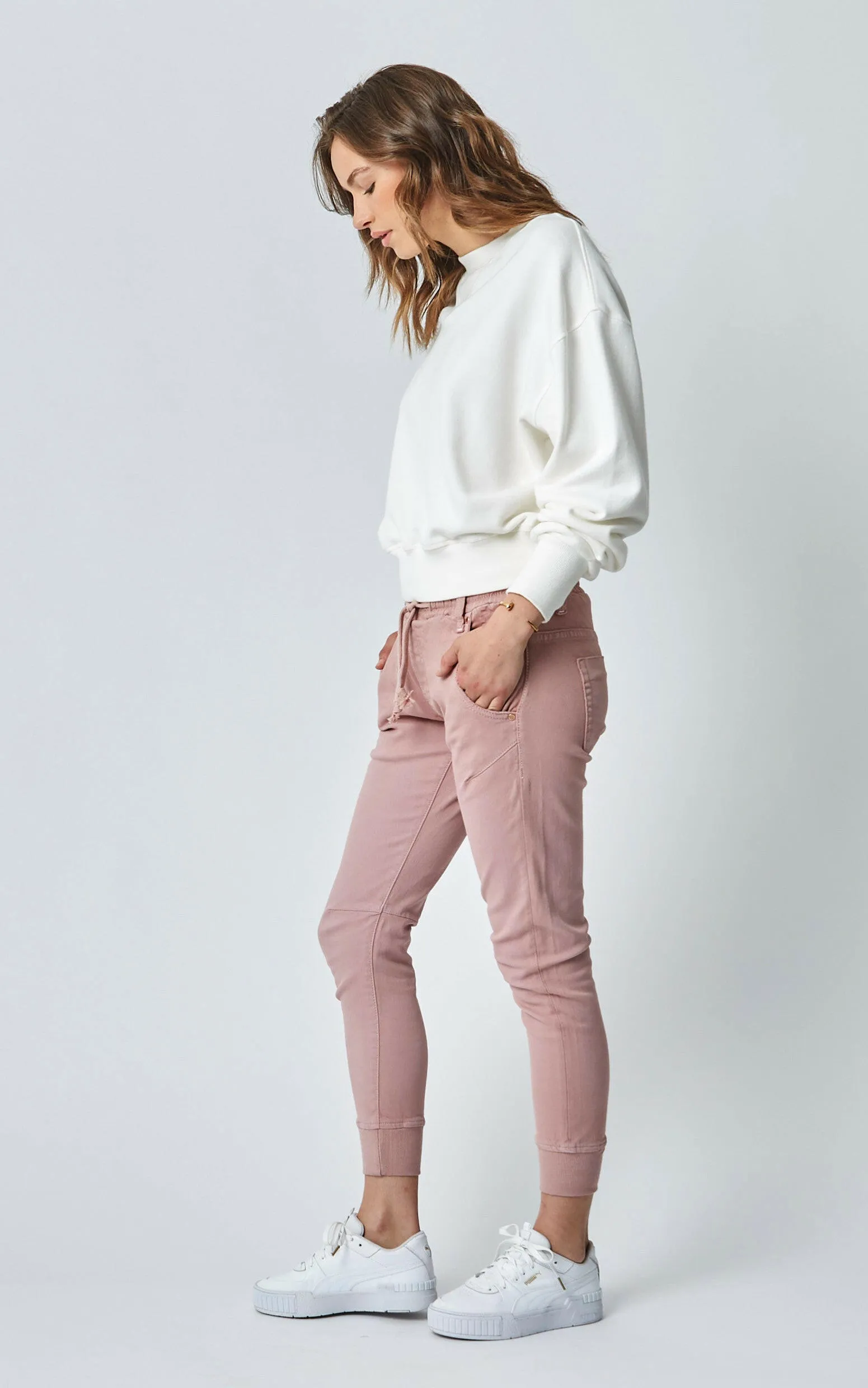 Active Pink Clay Jeans