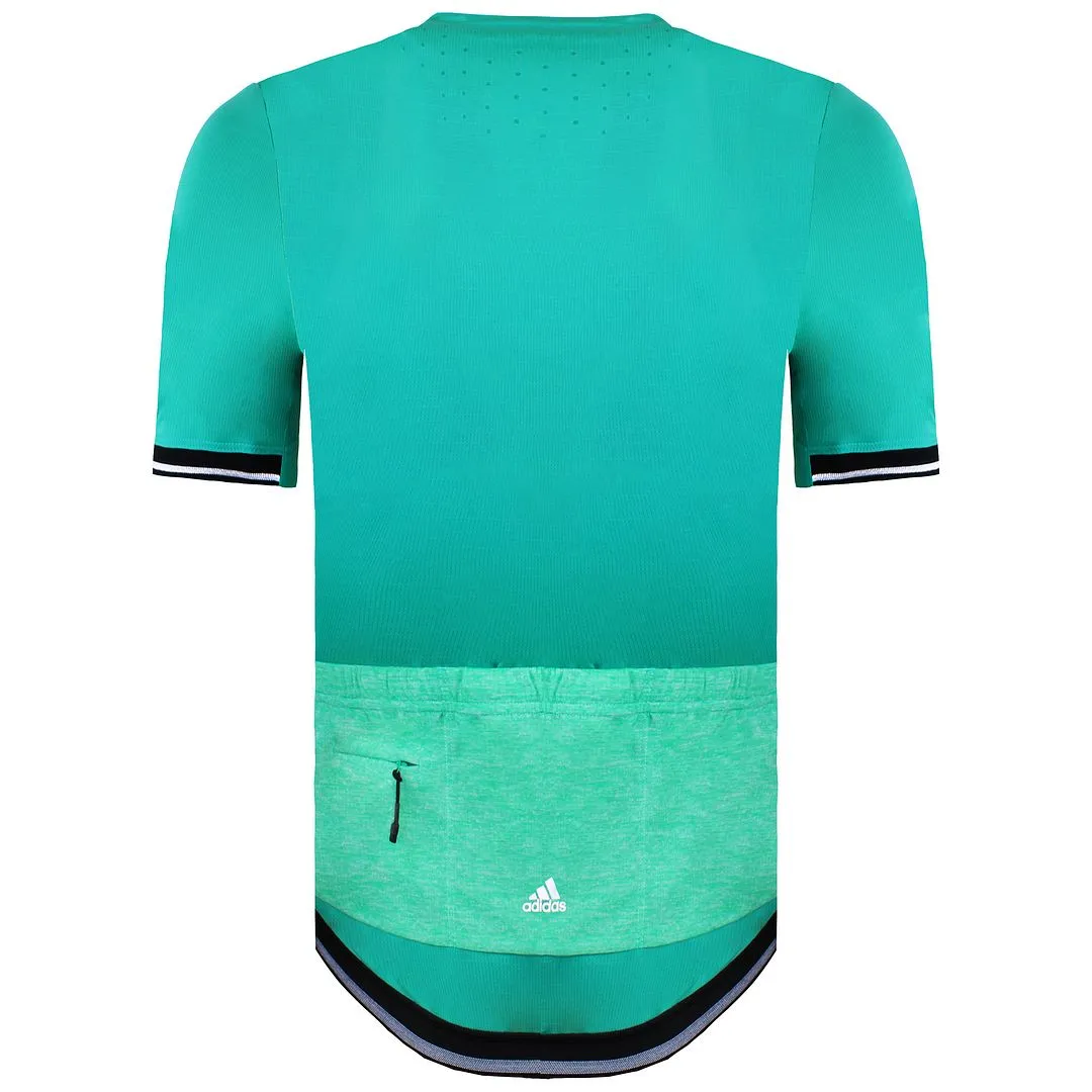 Adidas ClimaChill Womens Green Cycling Top