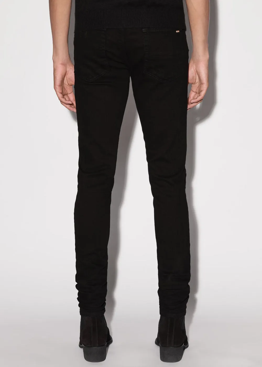 Aged Black MX1 Bandana Jeans