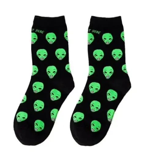 Alien Aesthetic Socks