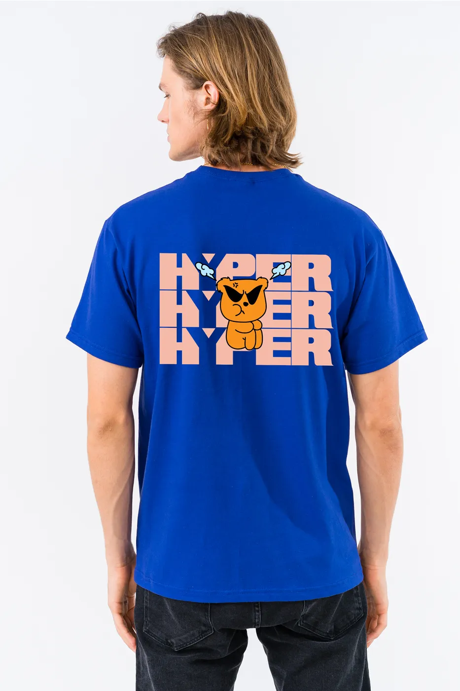 Angry Bear Dark Blue Tee