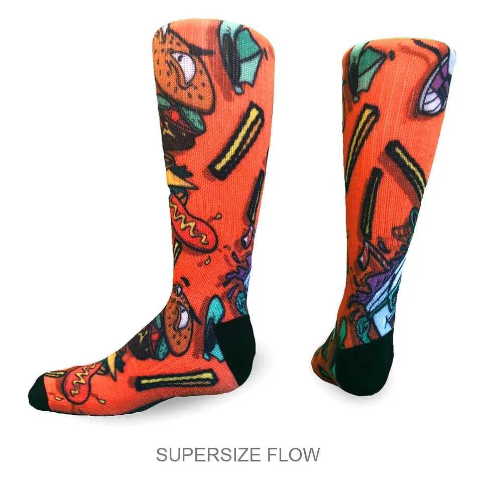 ANY 3 FLOW SOCKS FOR $40!