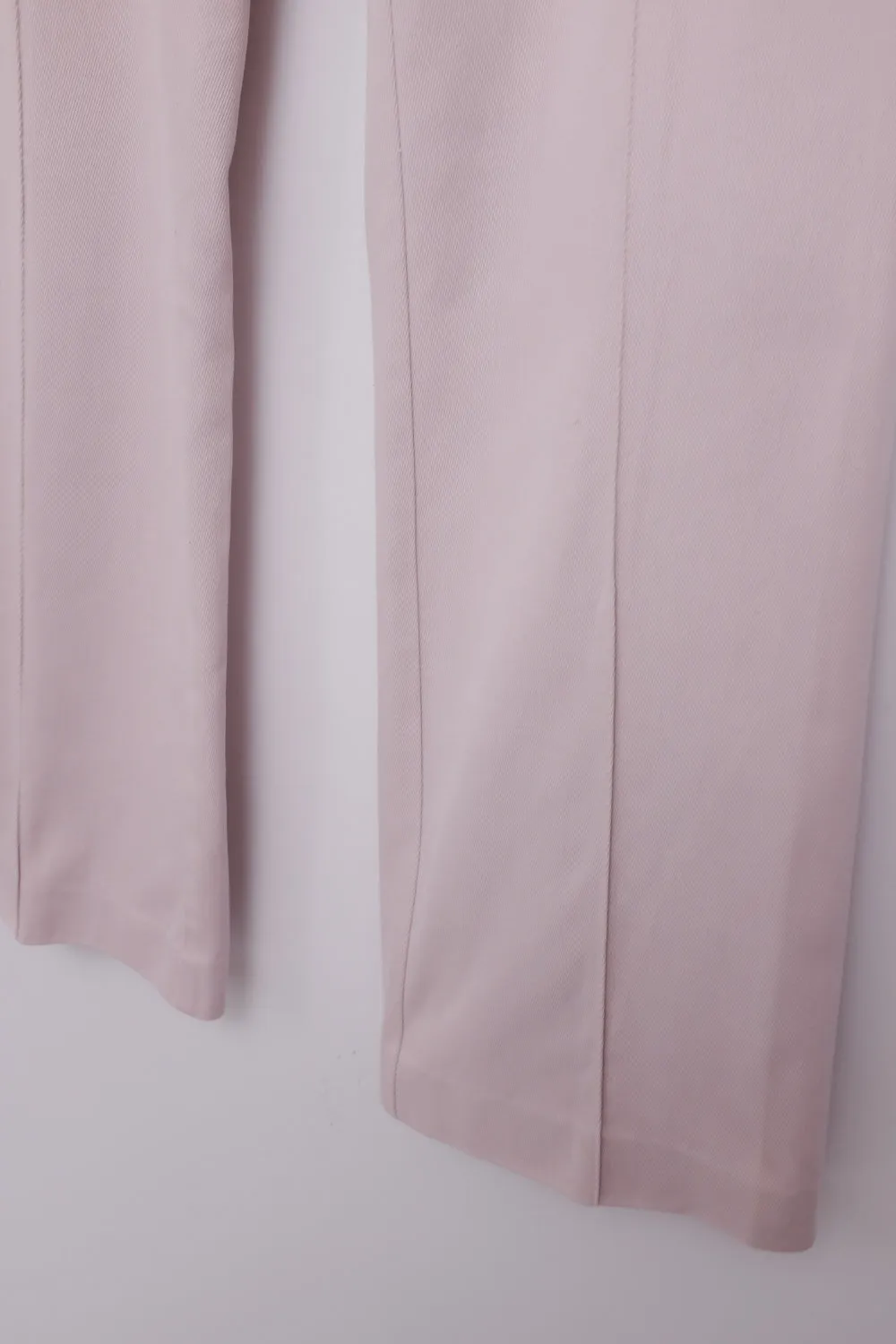 A.P.C. MARLENE PLEATED LONG LAVENDER ROSE PANTS