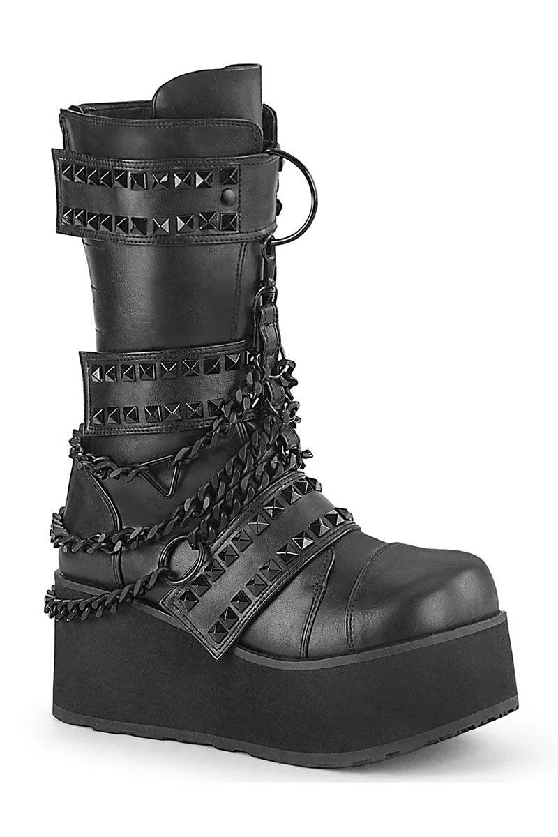 Apocalyptic Punk TRA138 Platform Boots