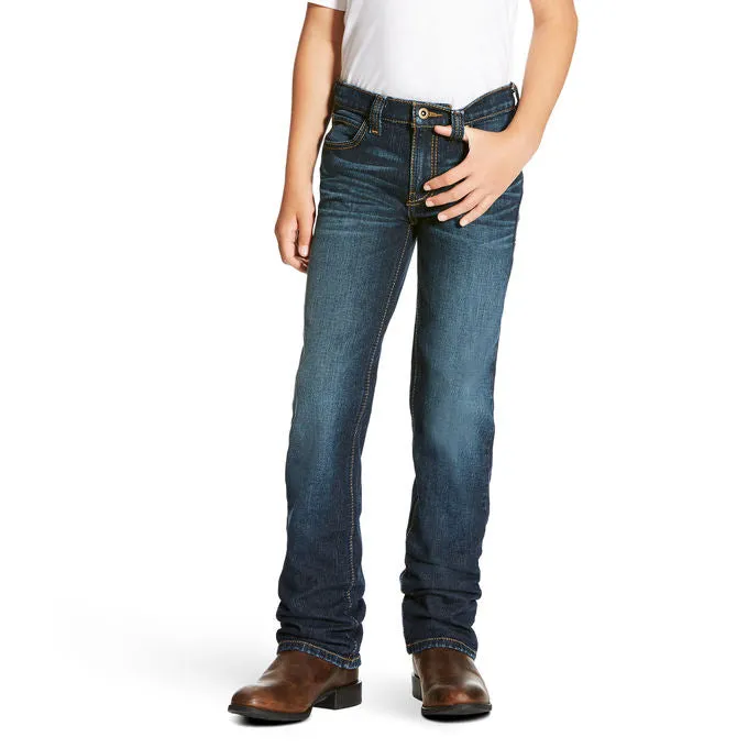 Ariat Boys B5 Slim Fit Legacy Stretch Stackable Straight Leg Jean