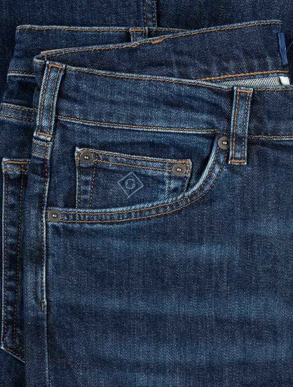 Arley Regular Fit Jeans Dark Blue