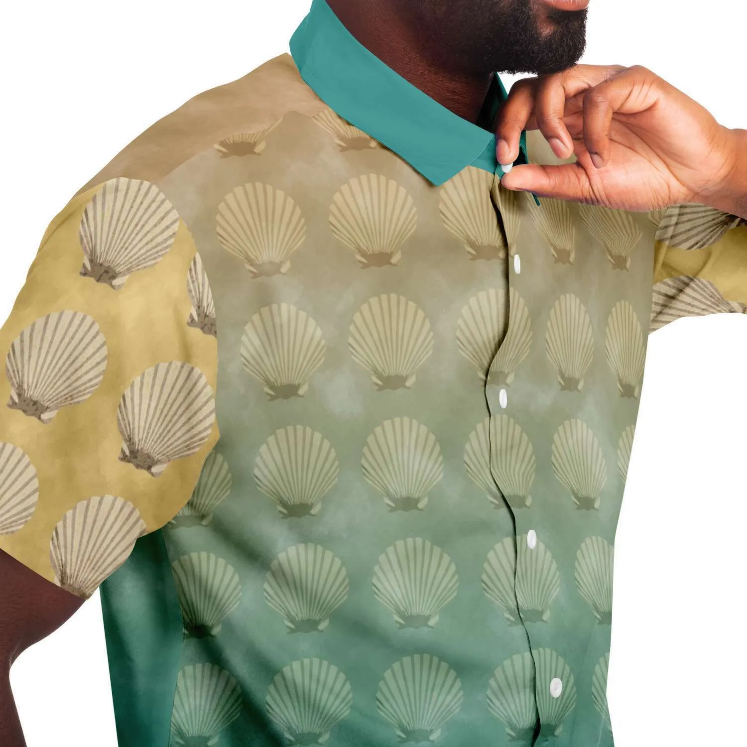 Atlantis Short Sleeve Button Down Shirt