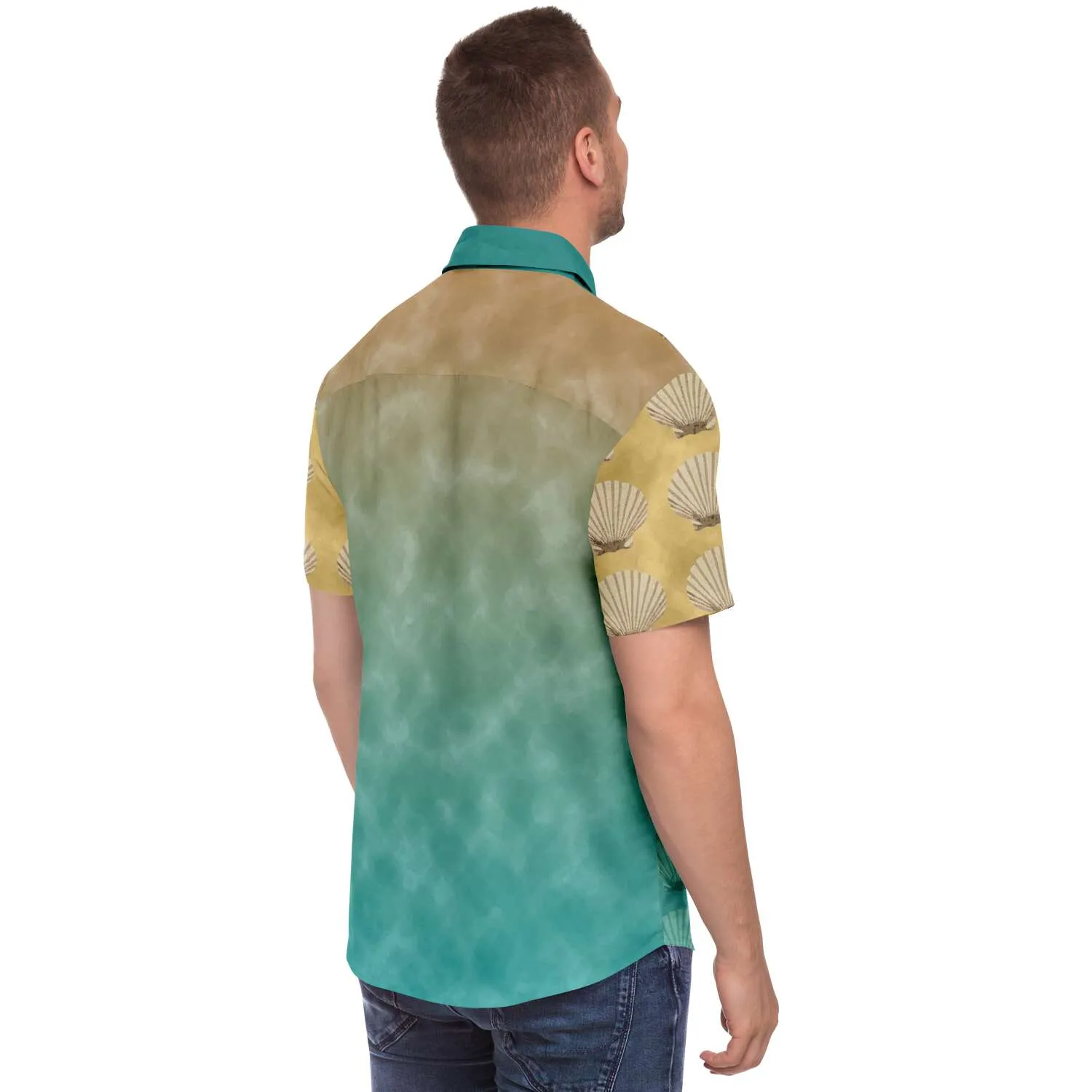 Atlantis Short Sleeve Button Down Shirt