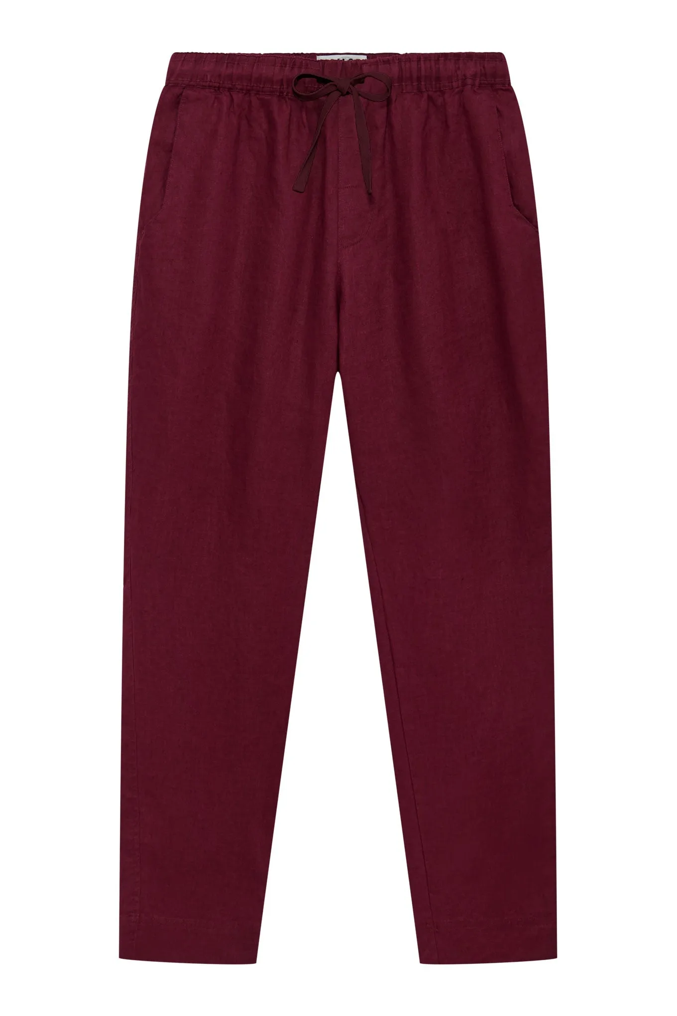 AUGUST - Linen Trouser Berry