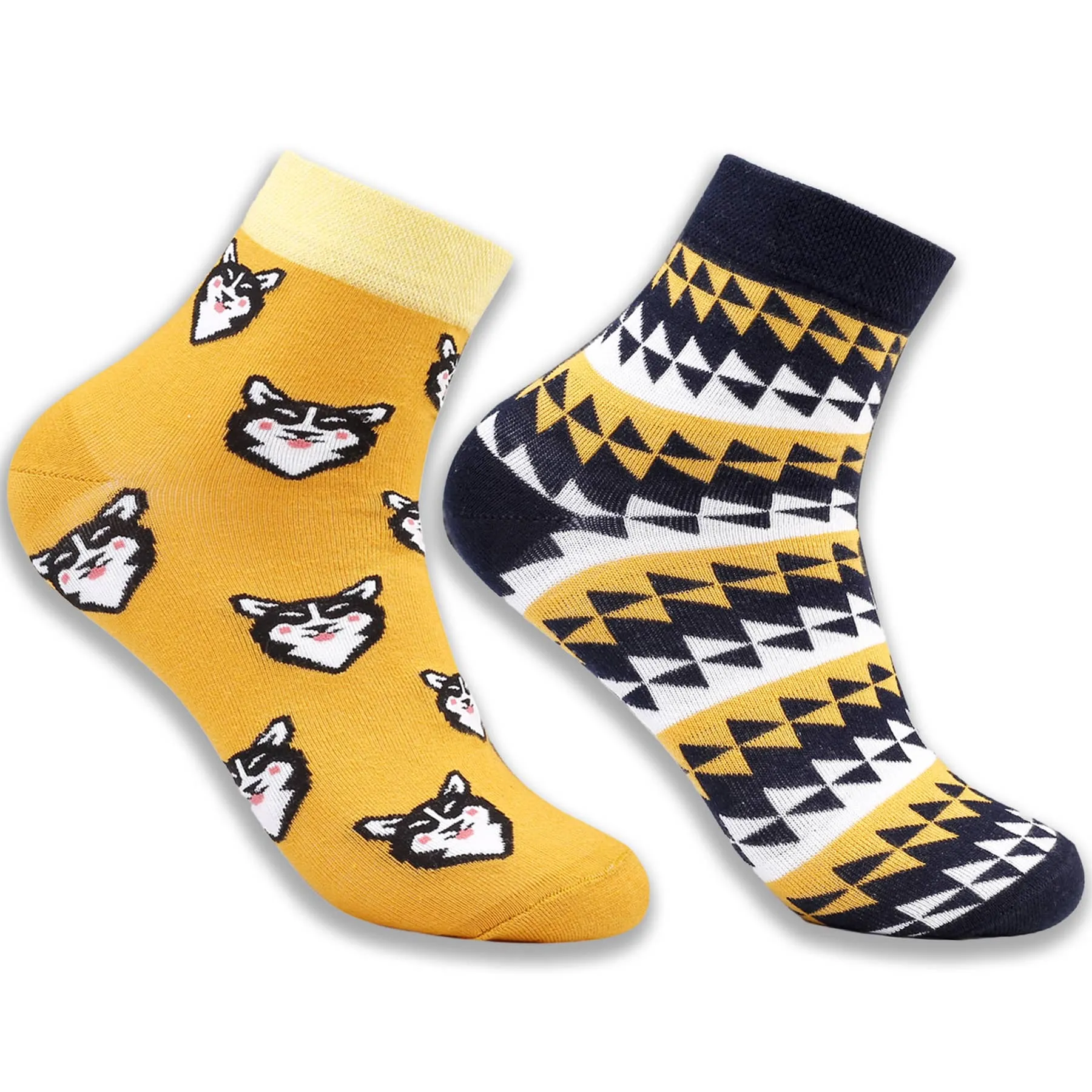 Bacca Bucci Combo of a 2 Pair Ankle Length comfort Socks