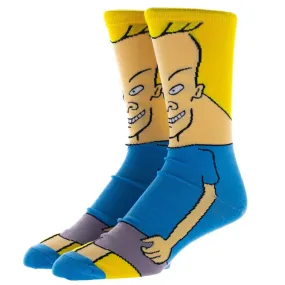 Beavis of Beavis and Butthead Character Socks