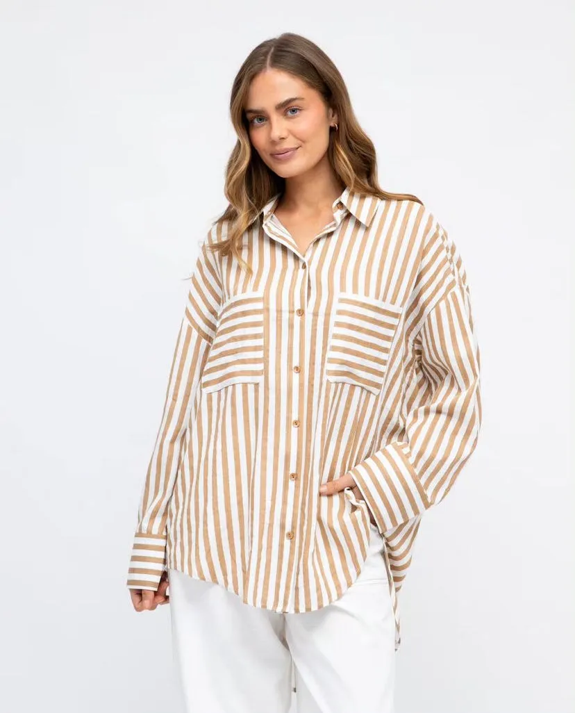 Bianca Shirt - Beige