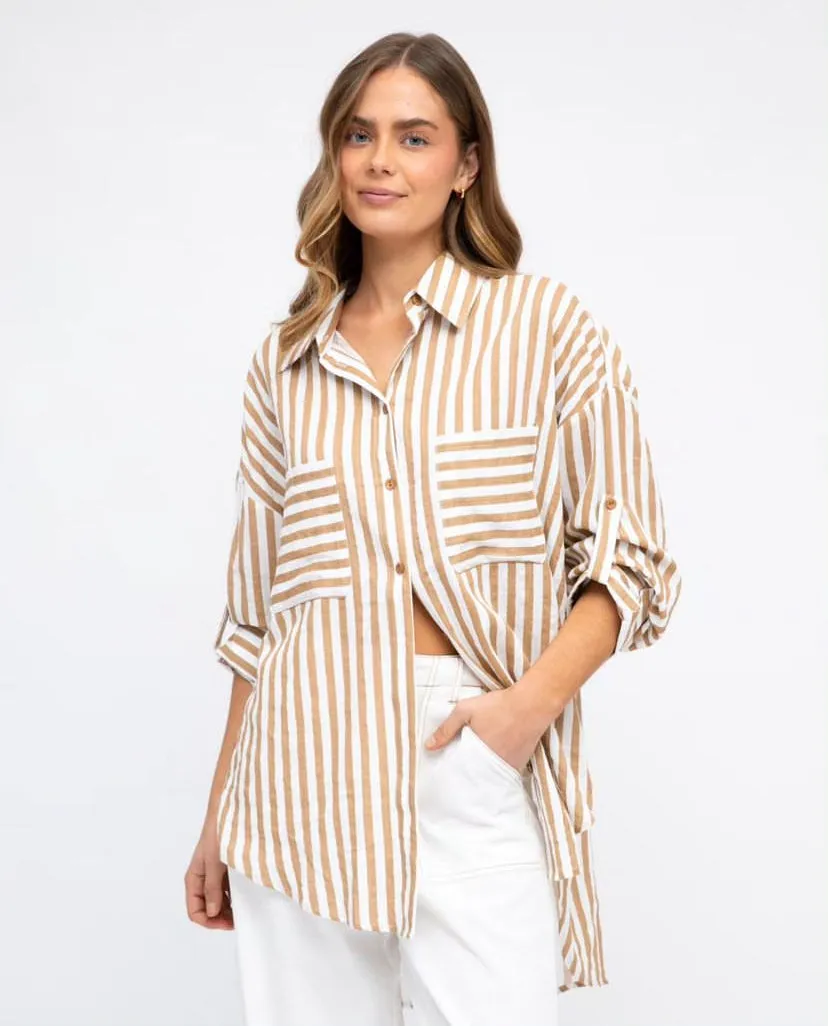 Bianca Shirt - Beige