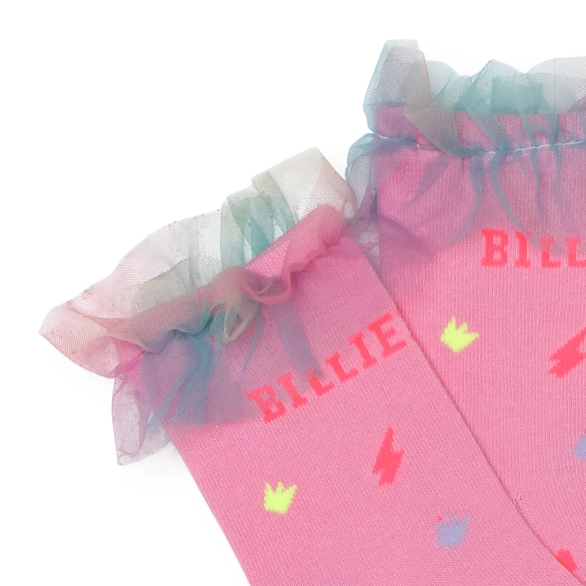 Billieblush Girls Pink Frill Socks