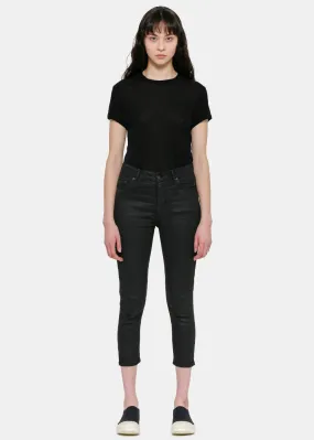 Black Cropped Detroit Jeans