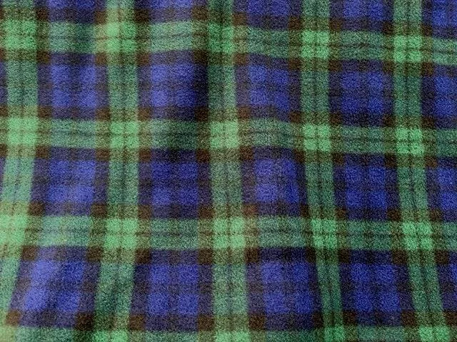 Blackwatch Tartan - Fleece Print