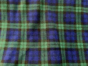 Blackwatch Tartan - Fleece Print