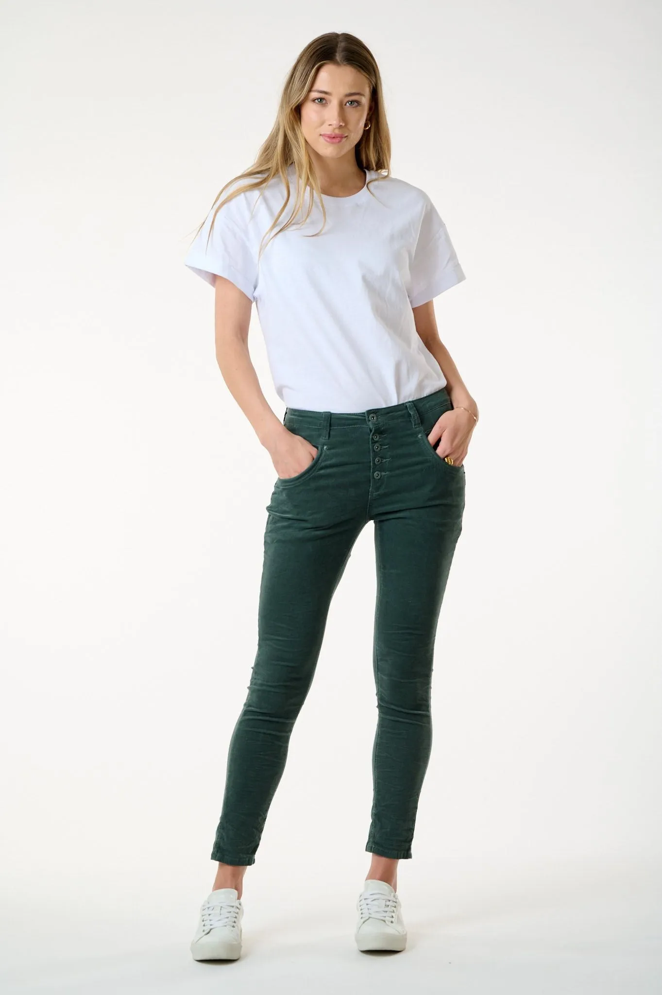 Blake Babycord Jeans Green