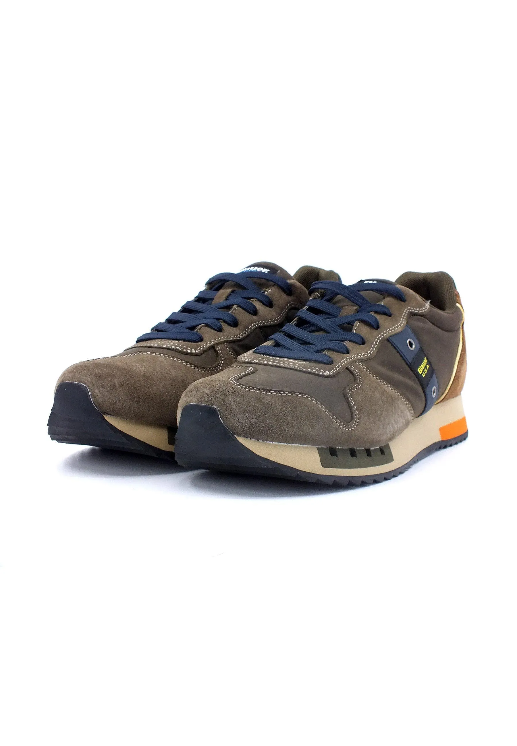 BLAUER Queens01 Sneaker Uomo Military Brown F3QUEENS01