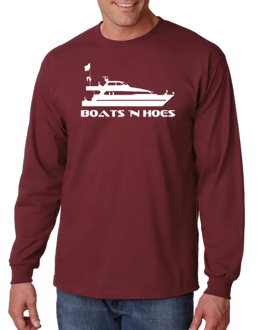 Boats and Hoes T-shirt Step Brothers Movie Inspired