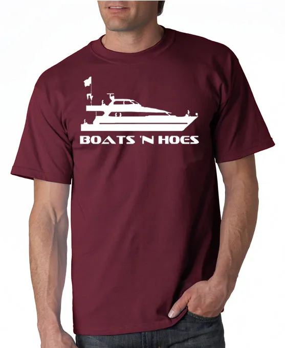 Boats and Hoes T-shirt Step Brothers Movie Inspired