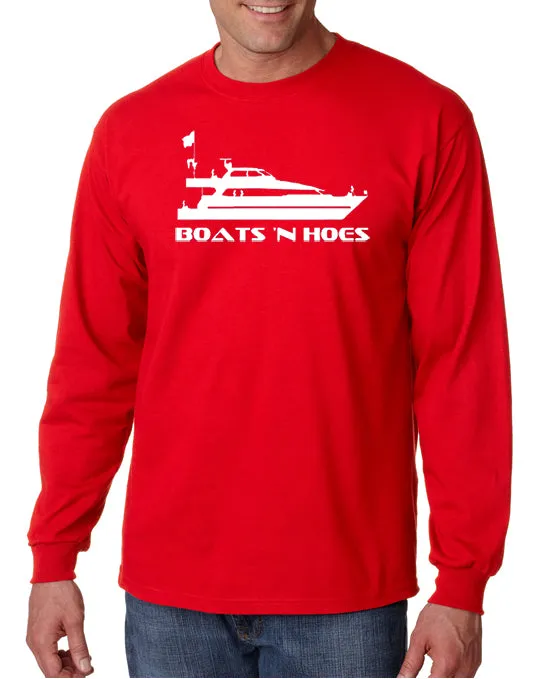 Boats and Hoes T-shirt Step Brothers Movie Inspired