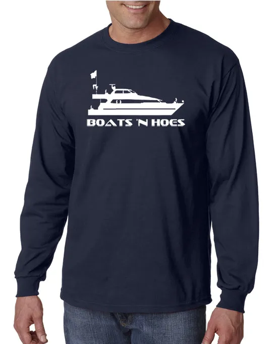 Boats and Hoes T-shirt Step Brothers Movie Inspired