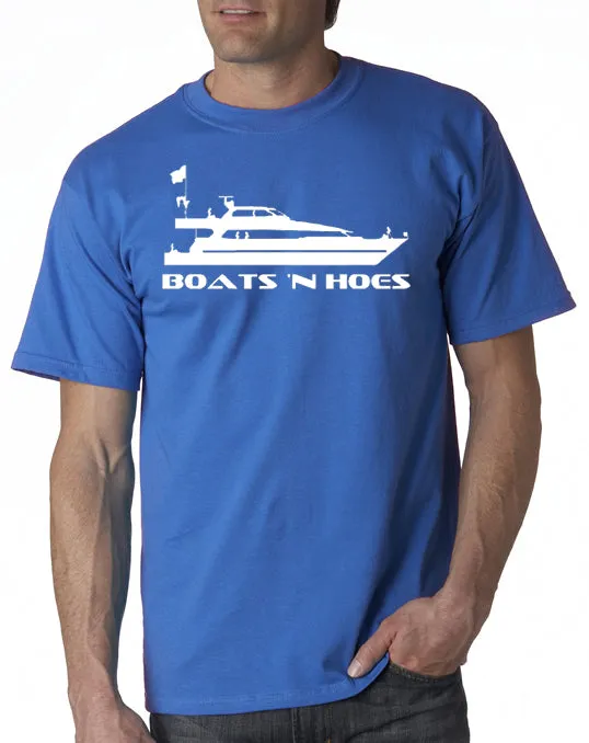 Boats and Hoes T-shirt Step Brothers Movie Inspired