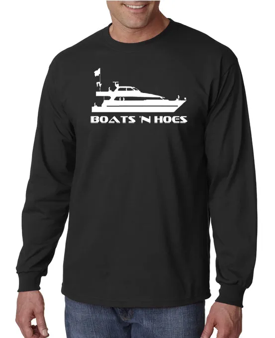 Boats and Hoes T-shirt Step Brothers Movie Inspired