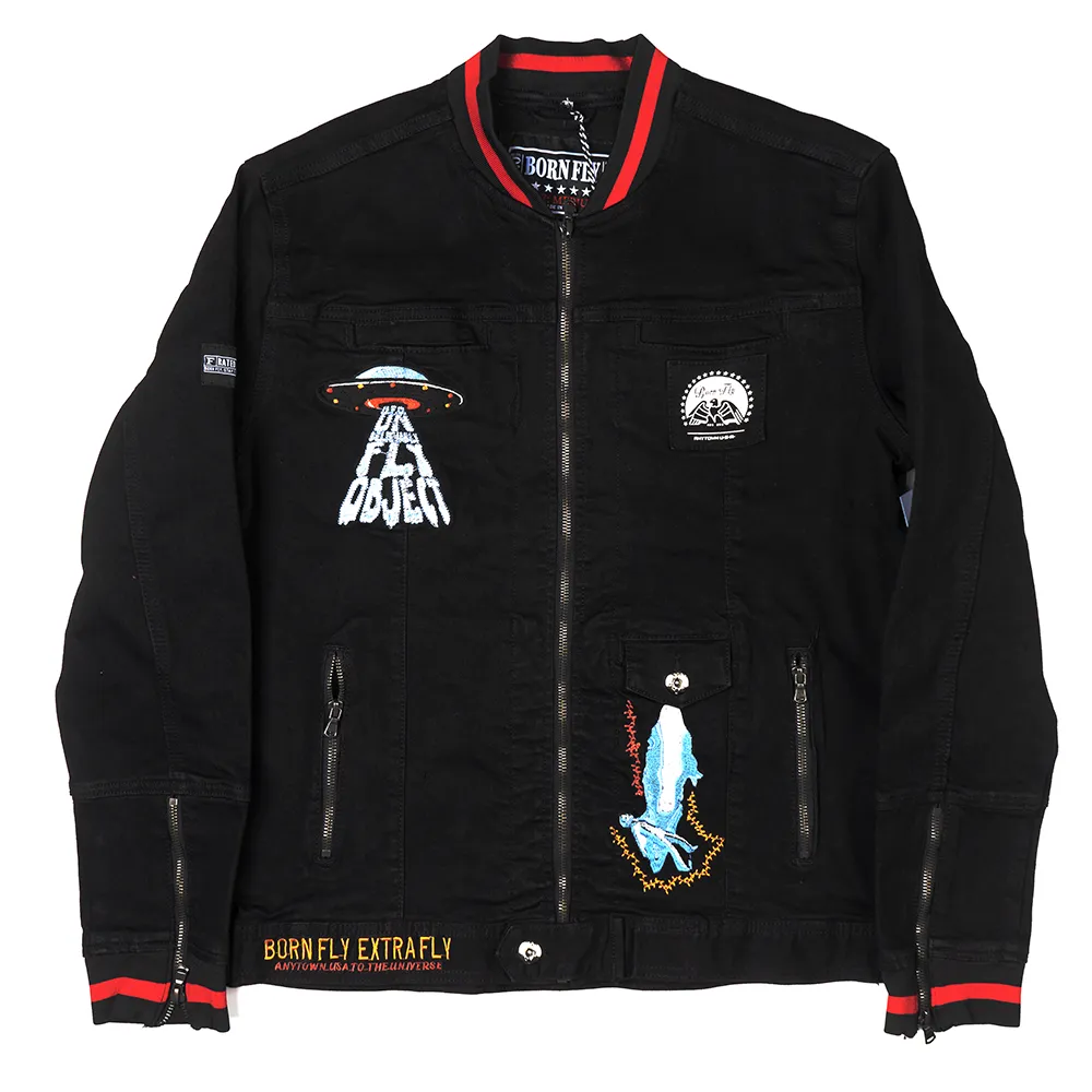 BORN FLY ASSORTED DENIM JACKETS - BFDJ06