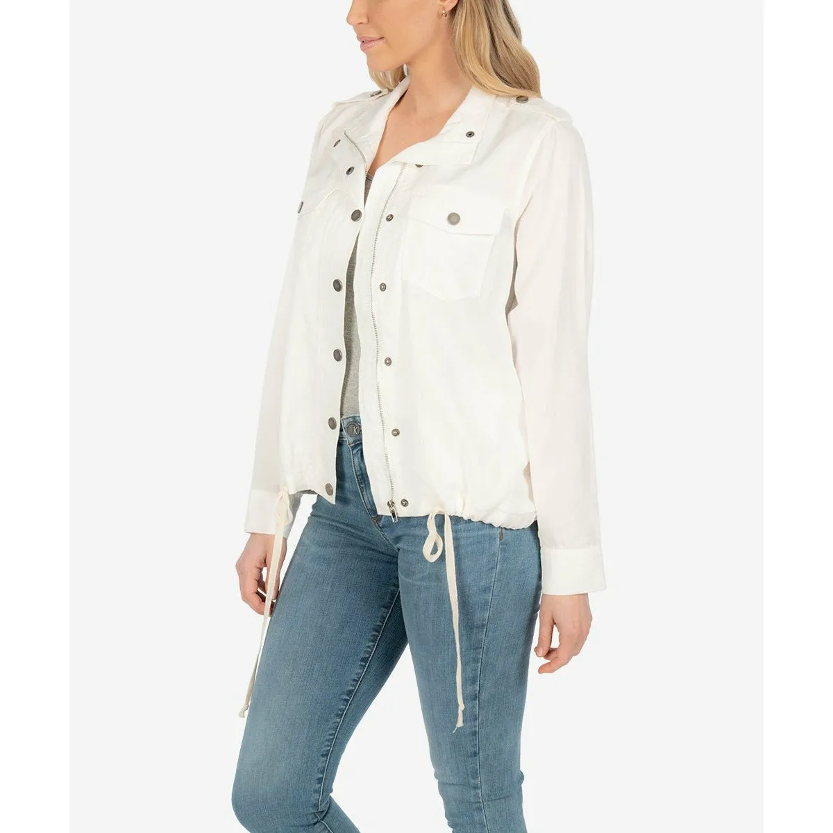 Bri Drawstring Utility Jacket