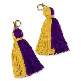 BS Tassel Set - Purple/Gold