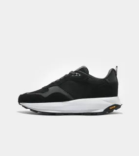 Black Suede Mesh Cascais Runner Sneakers | Model AHP234-49