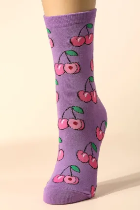 Cherry Sock