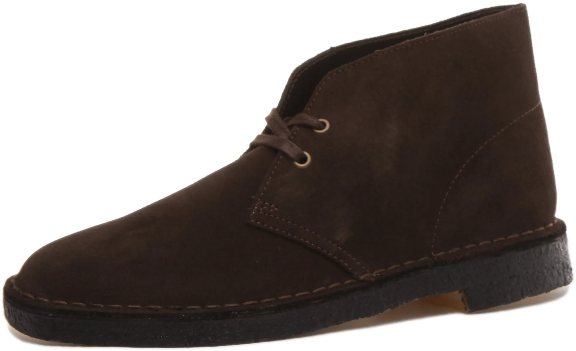 Clarks Originals Desert Boot In Brown Suede For Men