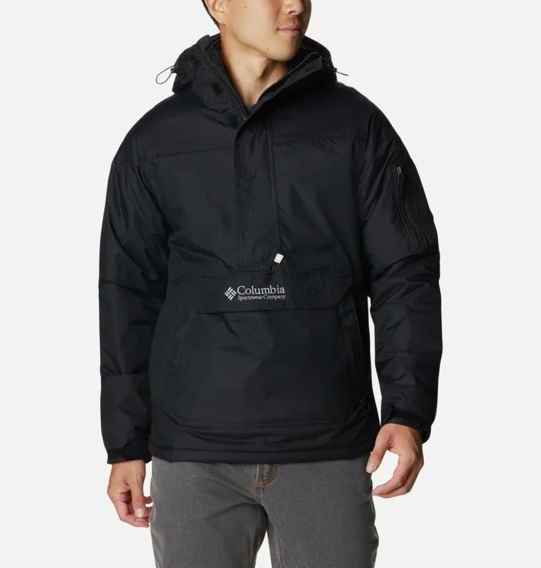 Columbia Mens Insulated Challenger Pullover -BLACK