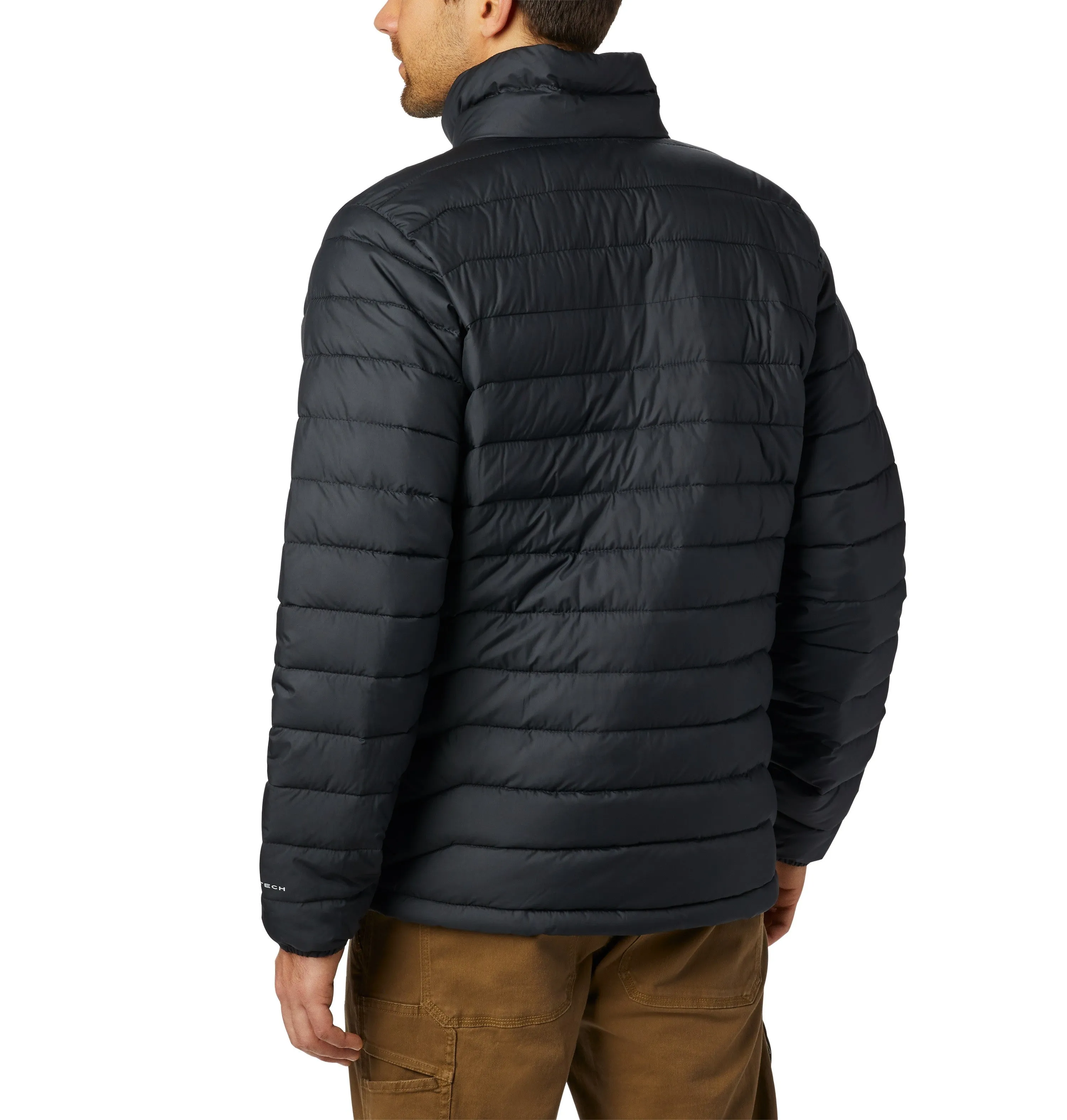 Columbia Mens Powder Lite Insulated Jacket-BLACK