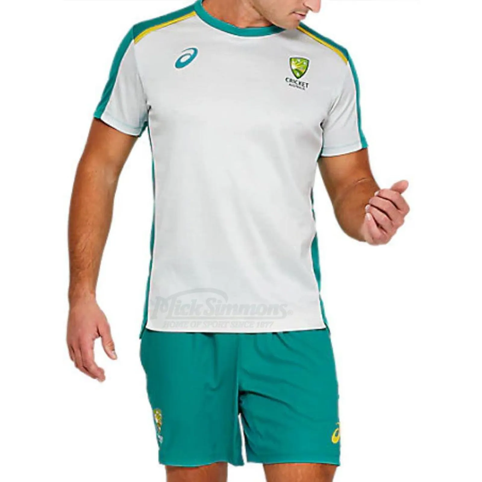 Cricket Australia Training T-Shirt by Asics