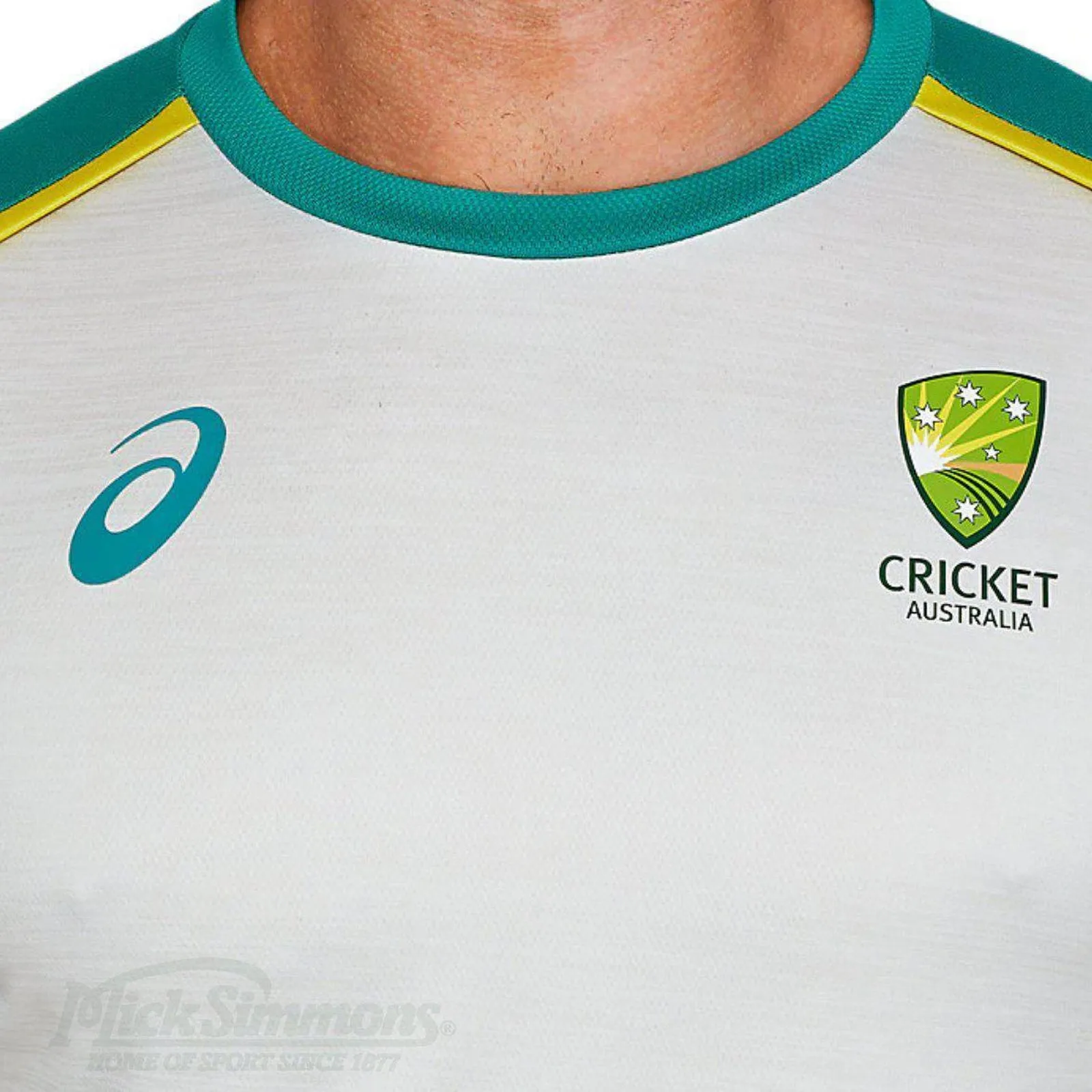 Cricket Australia Training T-Shirt by Asics