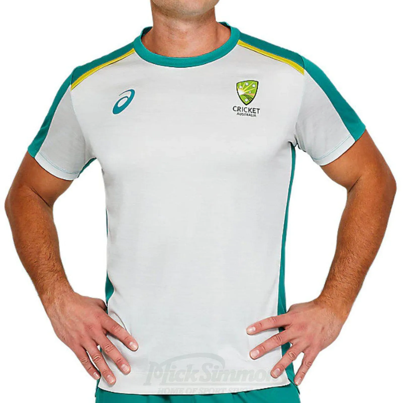 Cricket Australia Training T-Shirt by Asics