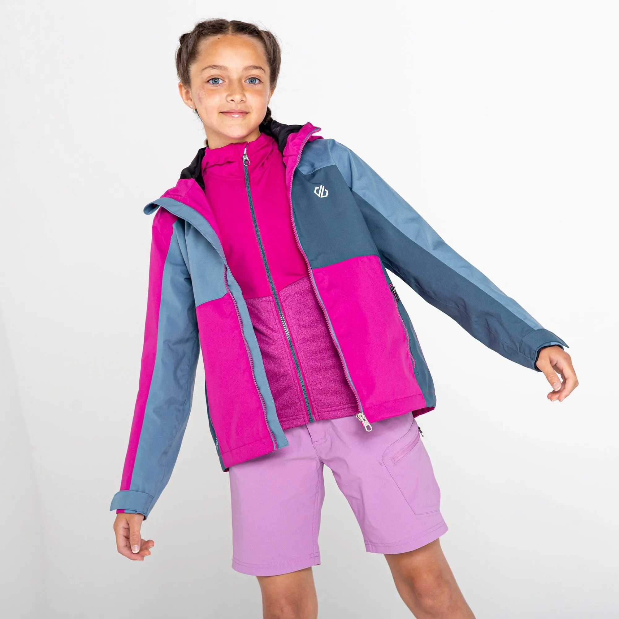 Dare2b Kids In The Lead III Jacket -FUCHSIA