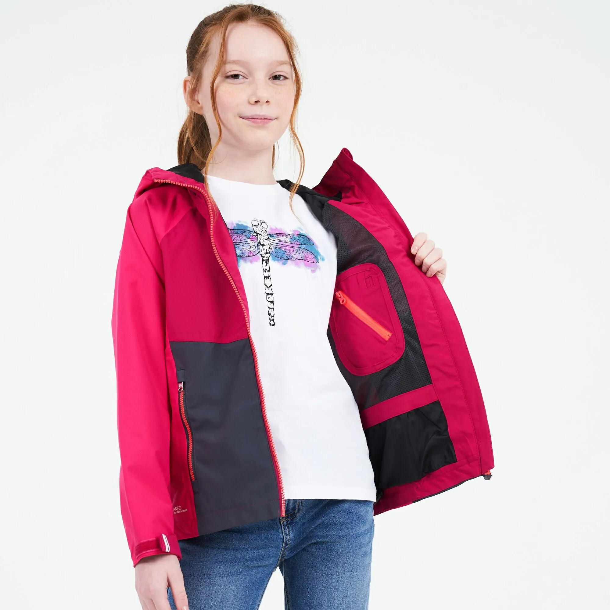 Dare2B Kids In The Lead Waterproof Jacket -DUCHESS