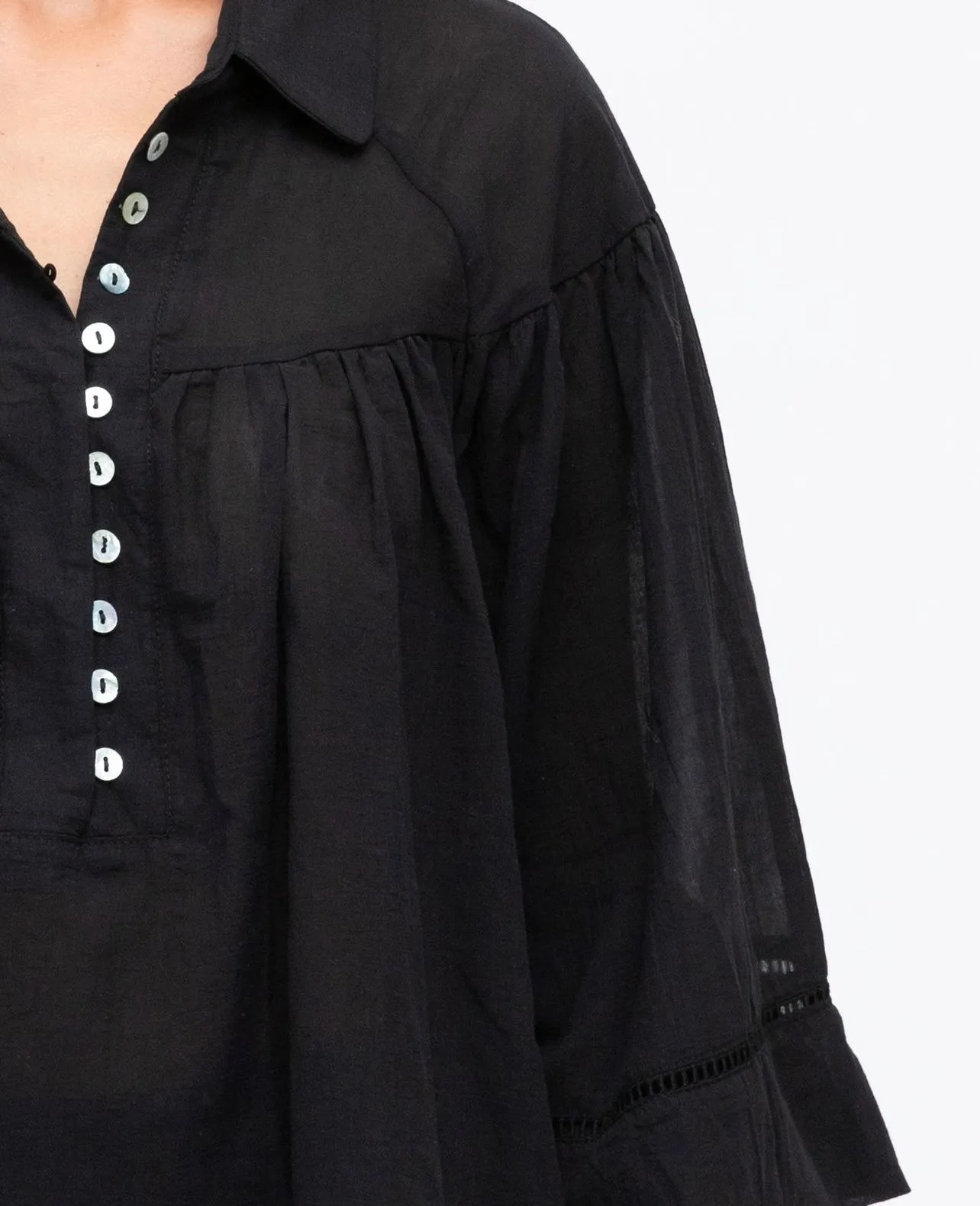 Delilah Shirt Black