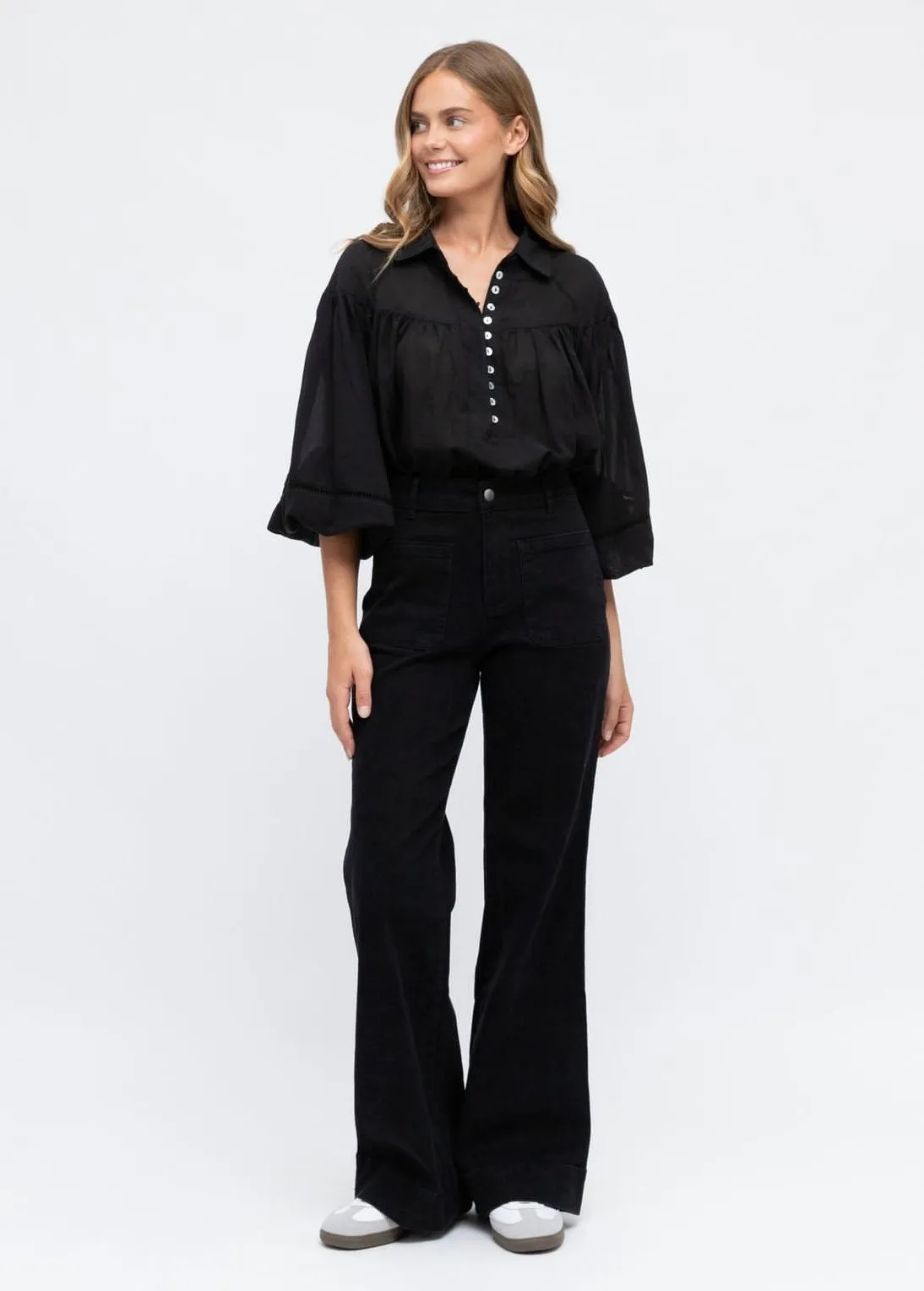 Delilah Shirt Black